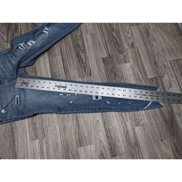 (3/$35) NOBO No Boundaries Size 1 High Rise Sculpting Skinny Distressed Jeans - Picture 10 of 12
